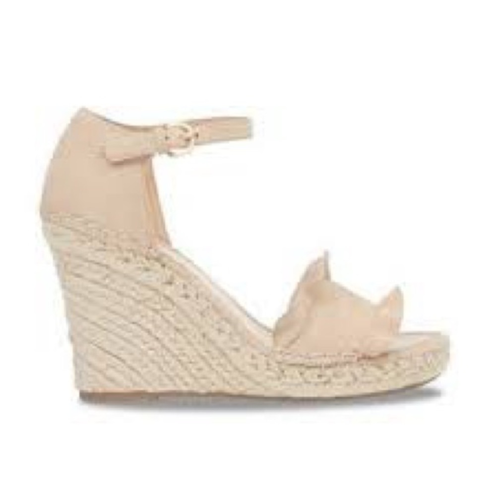 MARC FISHER NUDE ESPADRILLES